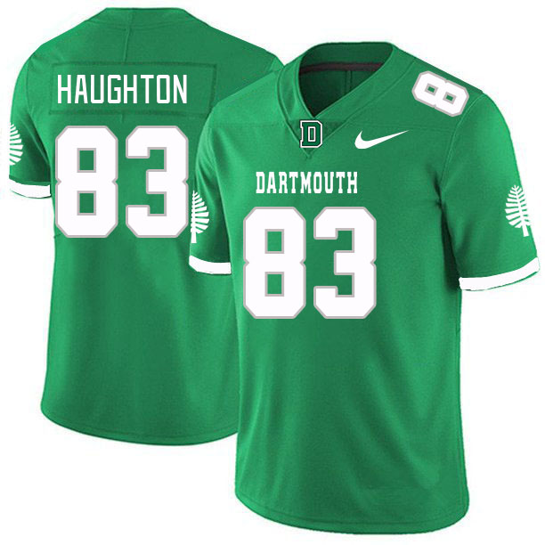 Men-Youth #83 Daniel Haughton Dartmouth Big Green 2023 College Football Jerseys Stitched Sale-Green